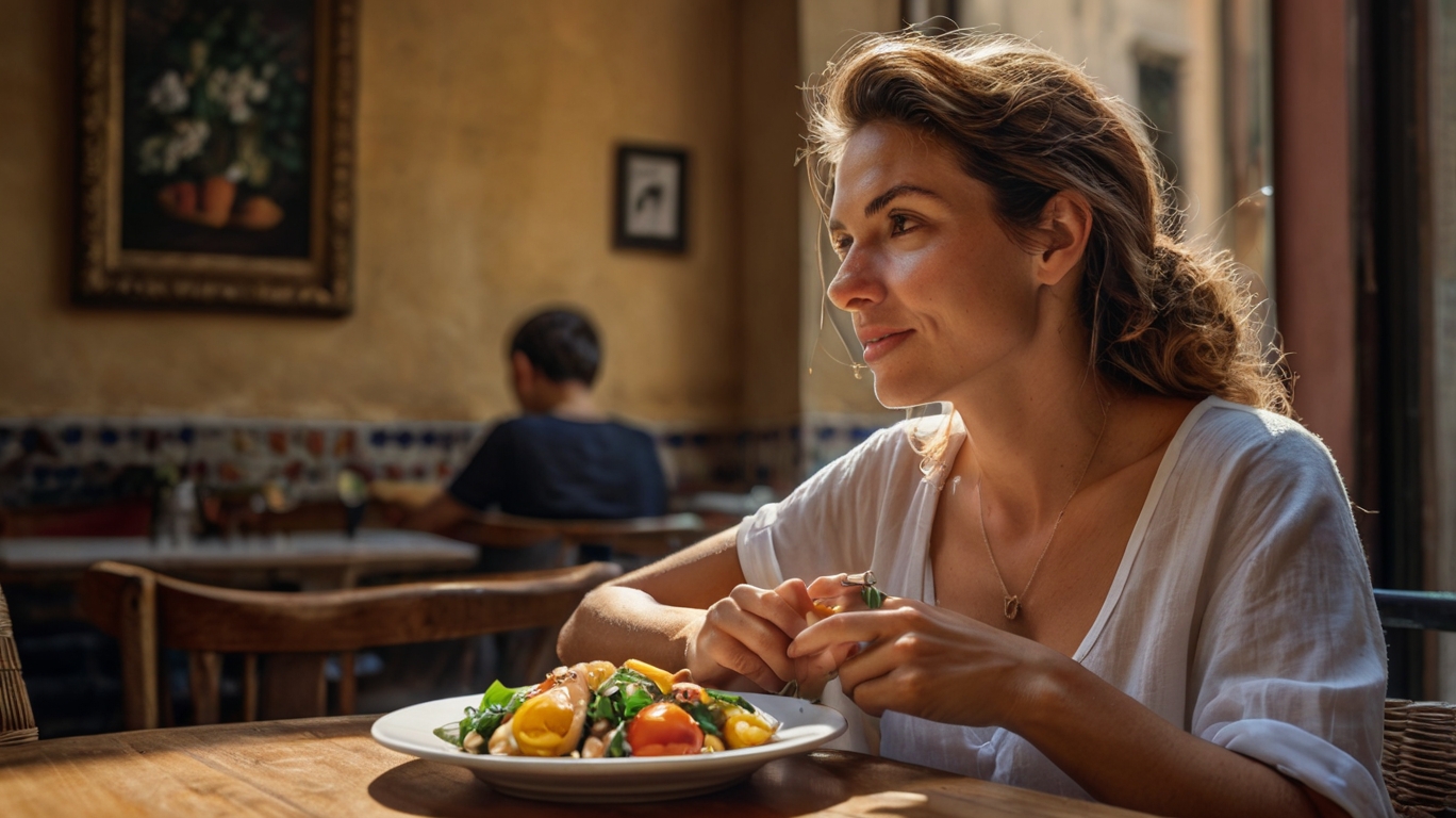 Pasta integrale con verdure di stagione